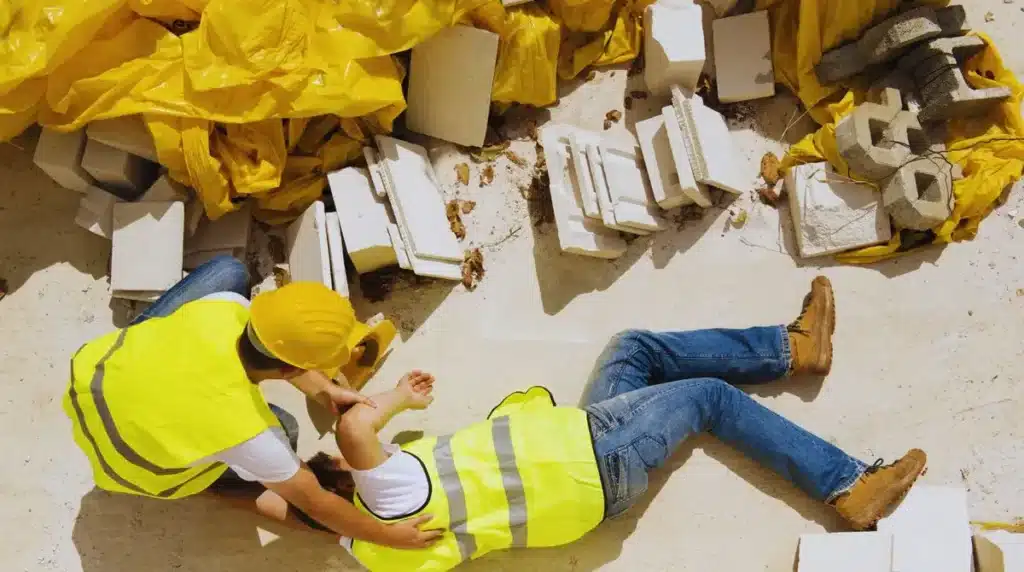 Pomoc po wypadku w pracy